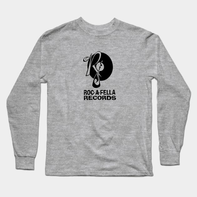 Roc-A-Fella Records Long Sleeve T-Shirt by MindsparkCreative